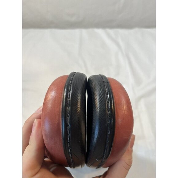 Clarks Womens  mauve Leather Heel Clogs Mule Shoes  size 11 - Picture 8 of 12